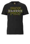 Футболка Logoshirt Print Pew Pew, черный - фото