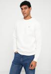 Толстовка Tommy Jeans FLAG CREW, Ancient White/White - фото 4
