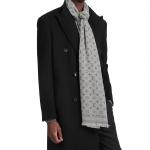 LOUIS VUITTON Шаль Monogram Essential, Light Gray - фото 4