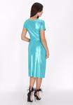 Платье faina, аква - фото 3