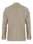 Однобортный пиджак с елочным узором Corneliani, нейтральный - фото 2