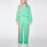 Высокие прямые брюки Acne Studios, зеленый - фото 4