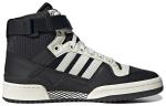 Кроссовки Forum Adidas Originals 84 High 'Black Off White' - фото 2