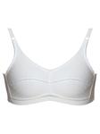 Бюстгальтер без косточек Sassa Baumwoll Soft BH, белый - фото