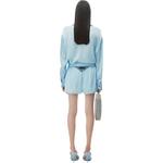 Бермуды с нашивкой-логотипом Alexander Wang, ярко-синие - фото 4