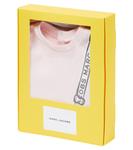 Хлопковое платье baby trompe l'œil Marc Jacobs, розовый - фото 4