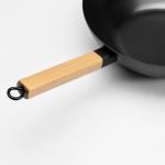 Вок с крышкой IKEA, 30 см, цвет steel - фото 5