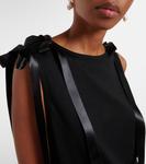 Топ с бантом Simone Rocha, черный - фото 4