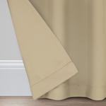 Панель занавесок для окон eclipse Darrell Thermaweave Blackout 1 Eclipse, цвет Wheat - фото 4