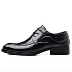 Мужские черные туфли KACHILANG - фото