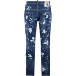 Джинсы с эффектом брызг краски DSQUARED 2, синий - фото 4