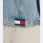 Джинсовая куртка узкого кроя Tommy Hilfiger, синий - фото 3