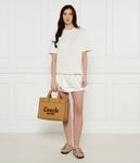 Сумка-шоппер Coach Cargo, бежевый - фото 3