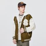 Бейсбольная куртка унисекс Crayon Shinchan, цвет Black [with hat] - фото 79