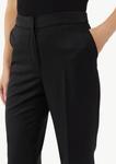 Расклешенные плиссированные брюки COMMA, черный - фото 3