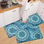 Коврики кухонные для пола Hhhday, бирюзовый - фото 3