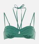 Топ бикини Aleena с вырезом-халтер Ulla Johnson, Hanalei - фото