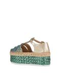 Эспадрильи Lagoa, зеленый - фото 3