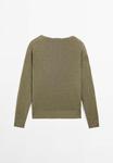 Джемпер Massimo Dutti, Mottled Green - фото 5