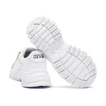 Кроссовки с добавлением кожи Versace, белый - фото 4