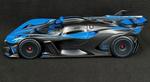 Bugatti Bolide 1:18 Модель Bburago 18-11047Bu - фото 3