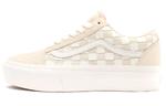 Кроссовки Old Skool Vans Platform 'Woven - Blanc De Blanc' - фото
