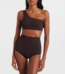 Бикини-трусики с высокой посадкой Karla Colletto, Chocolate - фото 2