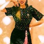 MLB Женский черный топ - фото 6