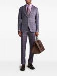 ETRO костюм с переливчатым эффектом, фиолетовый - фото 2