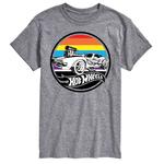 Футболка с графическими рисунками Big & Tall Flame Car Ride Hot Wheels, серый - фото