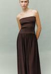 Платье Mango Occasion wear, Brown - фото 4