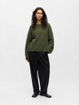 Свитер OBJECT SAGGIA, Mottled Green - фото 5