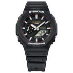 CASIO Часы Liquid Crystal/Analog Dual Display Series Quartz Movement Resin Strap Watch Unisex Black Dial, Black Dial - фото 4