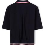 Женская поло Tommy Hilfiger, синий - фото 3