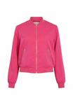 Толстовка VILA Zip-up sweatshirt, Pink Yarrow/Pink - фото 5