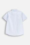 Детская хлопковая рубашка Coccodrillo, синий - фото 3