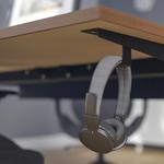 Рабочий стол IKEA MITTZON, 160х80, орех/черный - фото 8