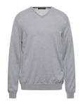 Свитер Vneck, серый - фото