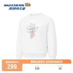 Унисекс свитшот Skechers, ярко-белый - фото 3