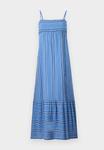 Платье Hollister Co. BABYDOLL MAXI, Dark Blue/White/Dark Blue - фото 5