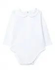 Боди с воротником Laranjinha, белый - фото