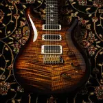 PRS Studio 22 Flame Maple 10-Top - Черно-золотой обертон - фото 21