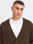 Вязаный кардиган !Solid DRICK, Brown - фото 3