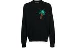 Свитер мужской черный Palm Angels, черный - фото