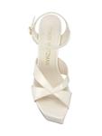 Сандалии на платформе из лакированной кожи Miami Stuart Weitzman, цвет Adobe - фото 4