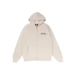 Куртка VLONE Love Logo Zip Hooded Jacket 'Cream', бежевый - фото