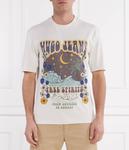 Футболка Hugo Blue Nirito Regular Fit, экрю - фото