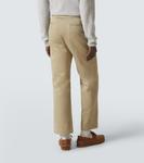 Хлопковые чиносы Auralee, Light Khaki - фото 4