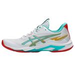 ASICS Кроссовки женские NETBURNER BALLISTIC FF 4 Low Top, белые - фото