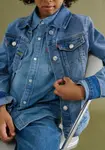 Детская джинсовая куртка Levi's "TRUCKER JACKET", для МАЛЬЧИКОВ Levi'S Kids, синий - фото 6